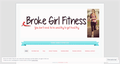 Desktop Screenshot of brokegirlfitness.com